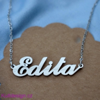 Náhrdelník se jménem Edita