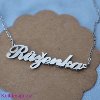 Náhrdelník se jménem Růženka