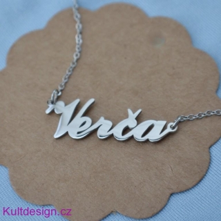 Náhrdelník se jménem Verča