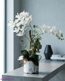 Orchidea bílá květinová dekorace